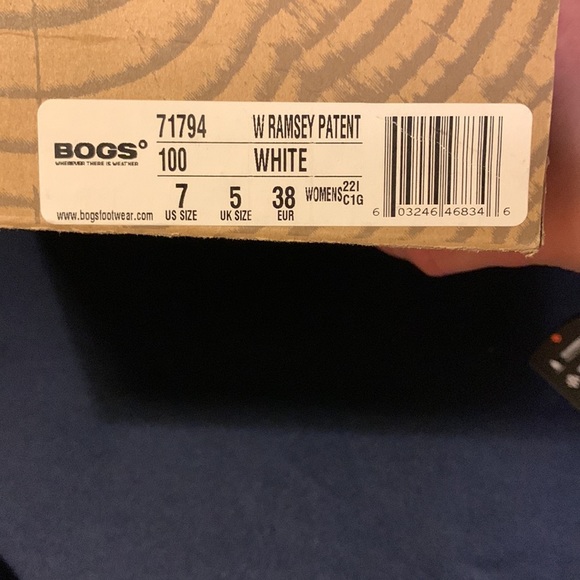 NEW Bogs Ramsey anti-slip patent waterproof clog 7 - Picture 9 of 10